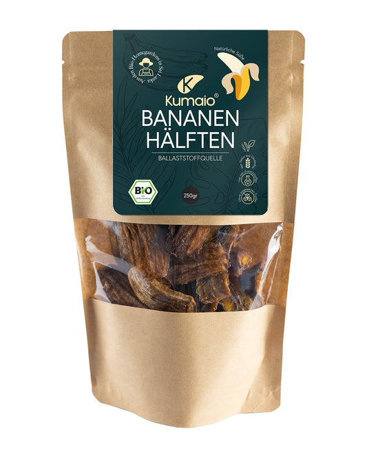 Kumaio – Bio-Bananenhälften 250 g