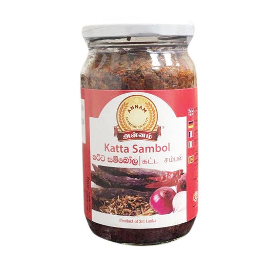 Annam Katta Sambol 320g – Scharfe Sri-Lanka-Chilipaste