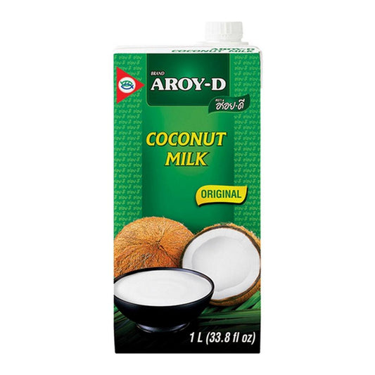Aroy-D Kokosmilch 1L – Cremige Kokosnussmilch